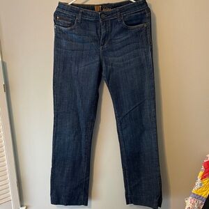 Kut from the Kloth Dark Blue Straight Leg Jeans